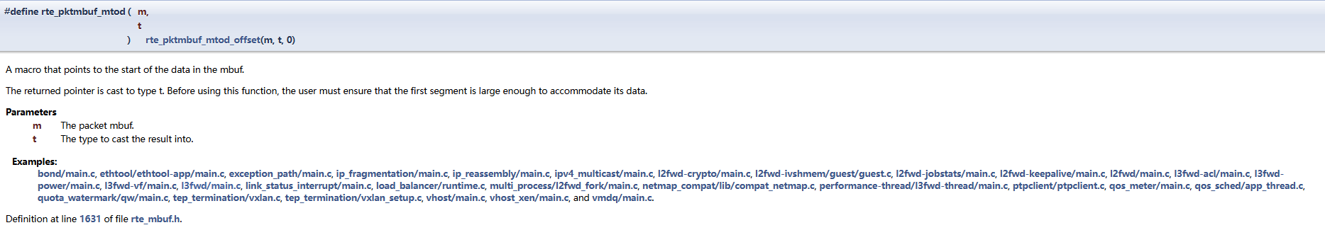 rte_pktmbuf_mtod 示意图